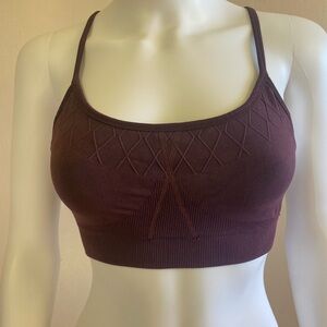 Athleta Dark Brown Sports Bra